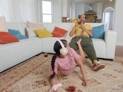 Lustful Rachael Cavalli breathtaking interracial sex clip