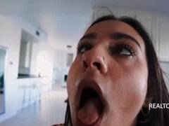 POV Threesome With Busty Realtor Hailey Rose - Big Tits Bouncing Hardcore