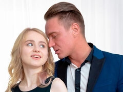 アナル, ブロンド, フェラチオ, 手コキする, キス, なめる, オマンコ, ティーン