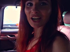 Jeny Smith was caught twice naked in a car