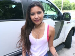 Pervs On Patrol - Teenie Spinner's Wet T-Shirt Car Wash 1 - Zaya Cassidy