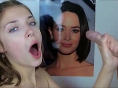 Grande cazzo, Bionda, Tettona, Celebrità, Schizzo di sborra, Facciale, Piccola, Rossa