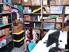 Røv, Brunette, Hd, Kontor, Lille kvinde, Fisse, Røvhåret, Teenager