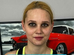 Culo grande, Verga grande, Tetas grandes, Rubia, Mamada, Estilo perrito, Cabello corto, Flaco