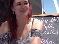 Sucer une bite, Tromperie, Allemand, Hard, Piscine, Pov, Rousse roux