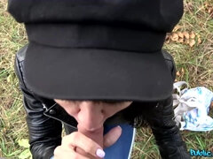 Stor kuk, Brunett, Långt ner i halsen, Latina, Pengar, Offentlig