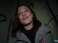 Amateur, Nana, Grosse bite, Sucer une bite, Éjaculation interne, Public, Chatte, Nénés