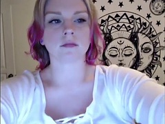 素人, 美女, ぽっちゃり, デカパイ, ブロンド, フェラチオ, フェラする, オッパイの