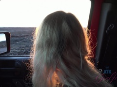 Toccando, Sfavillanti, Fidanzata, Orgasmo, All'aperto, Magra, Tette, Guardone