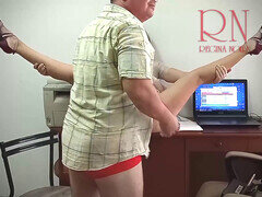 オフィス, オマンコ, フェラする