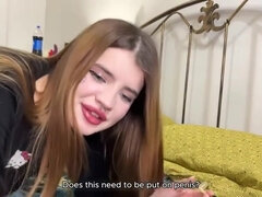 18 jahre, Leie, Kehlenfick, Aufs gesicht abspritzen, Pov, Rotschopf, Strümpfe, Jungendliche (18+)