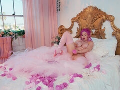 Bright Solo Desire Ignites in a Hot Pink Escape