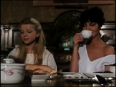 Nana, Blonde, Fétiche, Softcore, Fessée, Adolescente, Rétro ancien