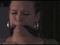 Vixen pole-tied cleavegagged