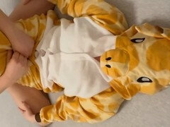 18 años, Amateur, Pareja, Corrida, Pequeña, Coño, Afeitado, Calcetines