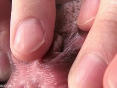 アジア人, お尻, 美女, オマンコ, 一人, ティーン, オッパイの