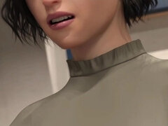 18 éves, Háromdimenziós, Monumentális dákó, Arcra élvezés, Orgazmus, Nuni, Tini, Szoros