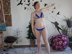 Fürdő ruha, Tevepata, Házi készítésű, Érett koros, Érett feleség, Anyuci, Nuni, Orosz