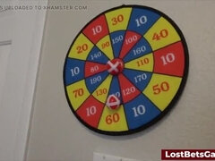 Hot Strip Darts Game Turns Into FFM Threesome - Minxx Marley & Delilah Day Fuck Jason Deep