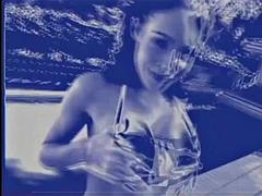 Grote mammen, Pijpbeurt, Bruinharig, Sperma shot, Handbeurt, Hardcore, Douche, Tieten likken