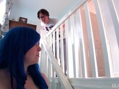 18, Kukk suging, Brunette, Sperm skott, Ansiktssperm, Realitet, Skolejente, Tenåring