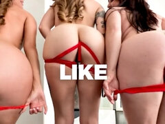 Anal, Svart, Brunett, Snopp, Mellanrasig, Grov, Tatuering, Trekant