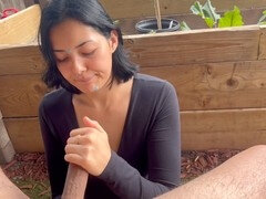 Fellatio, perfect body, nanny