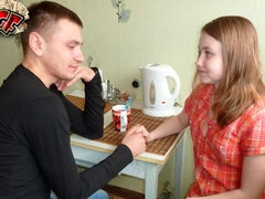 Blond, Kukk suging, Bakfra, Fetisj, Slikking, Russer, Tenåring, Pupper