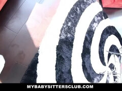 18, Niania, Brunetka, Sperma, Hardcore, Hd, Ogolona, Ssanie