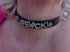 크고 아름다운 여자, 유럽인, 독일인, 할매, 야외의, 스모킹, 혼자, 스타킹