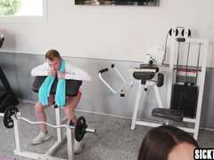 Tyttö, Iso perse, Iso kulli, Suihinotto, Ruskeahiuksinen, Hd, Rajua, Tissit