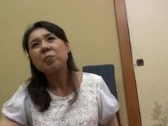 Asiatisk, Dildo, Japansk, Mogen, Milf, Kissar, Leksaker, Fru