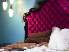 デカパイ, フェラチオ, カップル, チン, バック, オナニー, 三人, トレイン