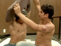 큰 음경, 갱뱅, 게이, 대단히, 수음