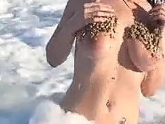 Adrianne Black Seaside Fun in Italy