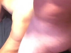 Hot MILF Dildo's Wet Pussy Gets Fucked Doggy Style Two Big Squirts Cumshot