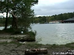 금발의, 쿠거, 깊은목구멍, 나이든, 밀프, 엄마, 계모, 쓰리섬