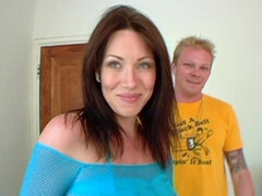 Grande cazzo, Tette grandi, Brunetta, Schizzo di sborra, Da dietro, Hardcore, Hd, Tette naturali