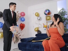 엉덩이, 아기, 큰 가슴, 음경, 하드코어, 밀프, 보지, 쓰리섬