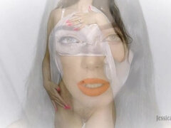 Enthousiasteling, Grote mammen, Bruinharig, Sperma in mond, Ondergoed, Natuurlijke tieten, Rijden, Alleen