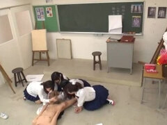 Asiático, Chica, Cfnm, Fetiche, Grupo, Japonés, Adolescente