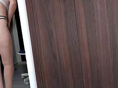 Ερασιτέχνης, Μεγάλα βυζιά, Μελαχροινή, Ώριμη γυναίκα, Πρώτου προσώπου, Ρώσος, Μητριά, Βυζιά