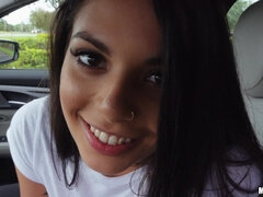 Cul, Sucer une bite, Brunette brune, Queue, Hard, Fille latino, Chatte, Adolescente