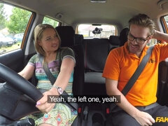 Fake Driving School - Learners Post Lesson Have Sex Session 1 - Olga Cabaeva