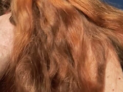 POV Fucking Thick Redhead MILF with Butt Plug in Her Ass