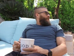 お尻, デカチン, チン, 淫乱熟女, プール, オマンコ, オッパイの