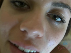 Bikini, Nero, Brunetta, Sborrata, Lavoro di piedi, Fidanzata, Figa, Fumando   smoking