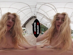 Blondína, Kuřba, Creampie, Hd, Vonku, Z pohľadu účastníka