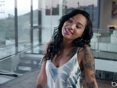 Asian teen Honey Gold crazy porn clip