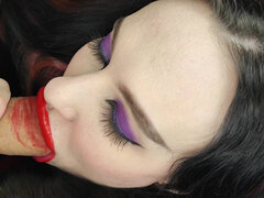 Fur Goddess Makes Dick Cum with Heels